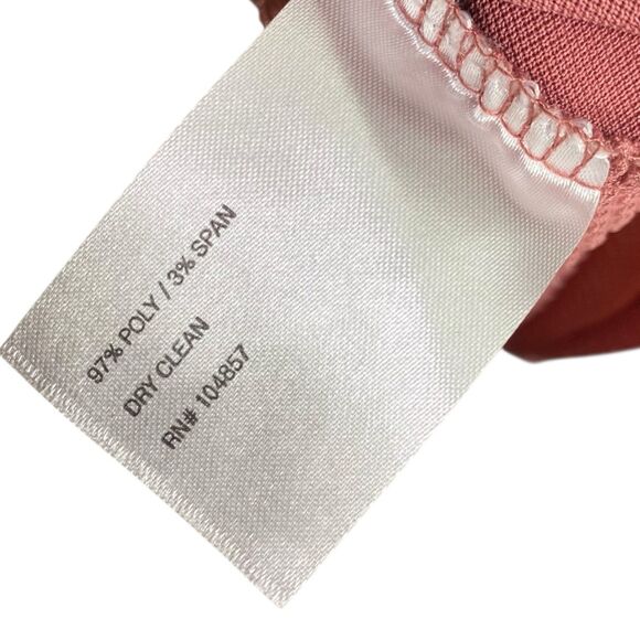 AG Adriano Goldschmied Polo Shirt Mens Medium Pink Short Sleeve Mesh Golf NEW - Picture 8 of 9